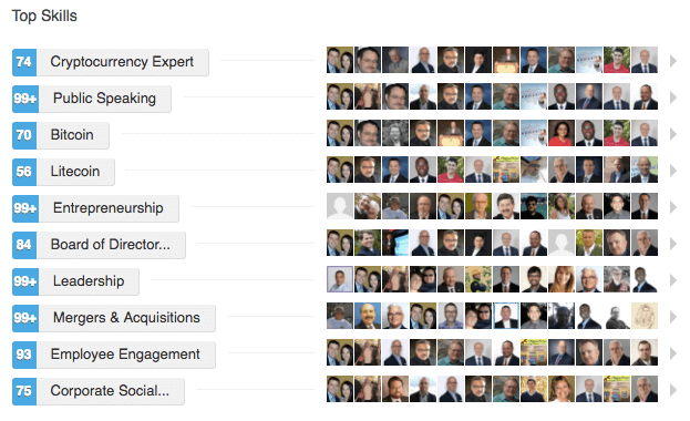 LinkedIn Endorsements
