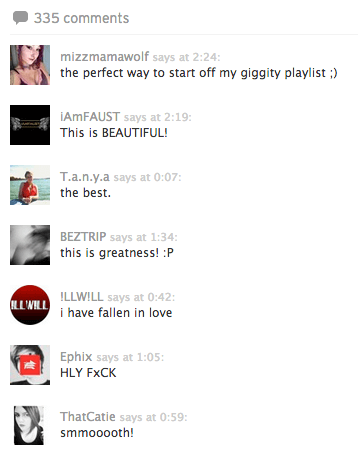 SoundCloud Comments