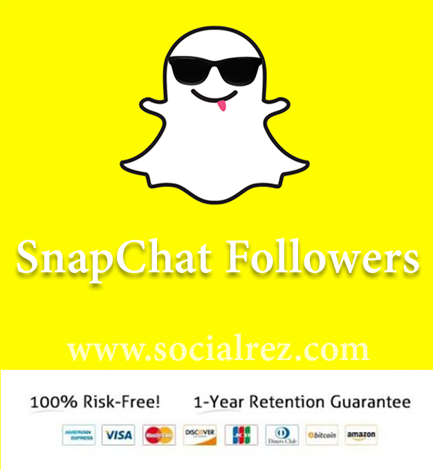Buy Snapchat Followers - High Quality, Fast Delivery - SocialRez