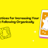 Best Practices for Increasing Your Snapchat Following Organically