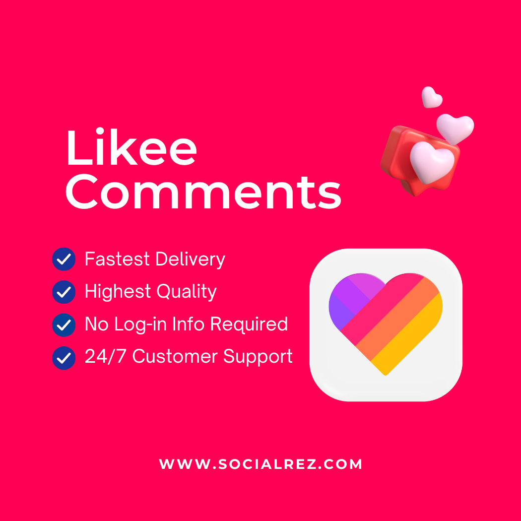 buy Likee comments