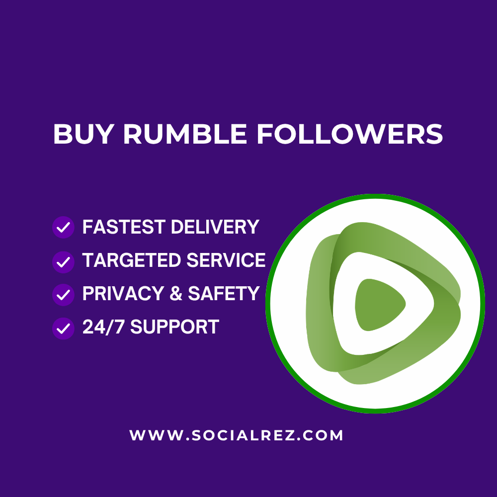 Buy Rumble followers