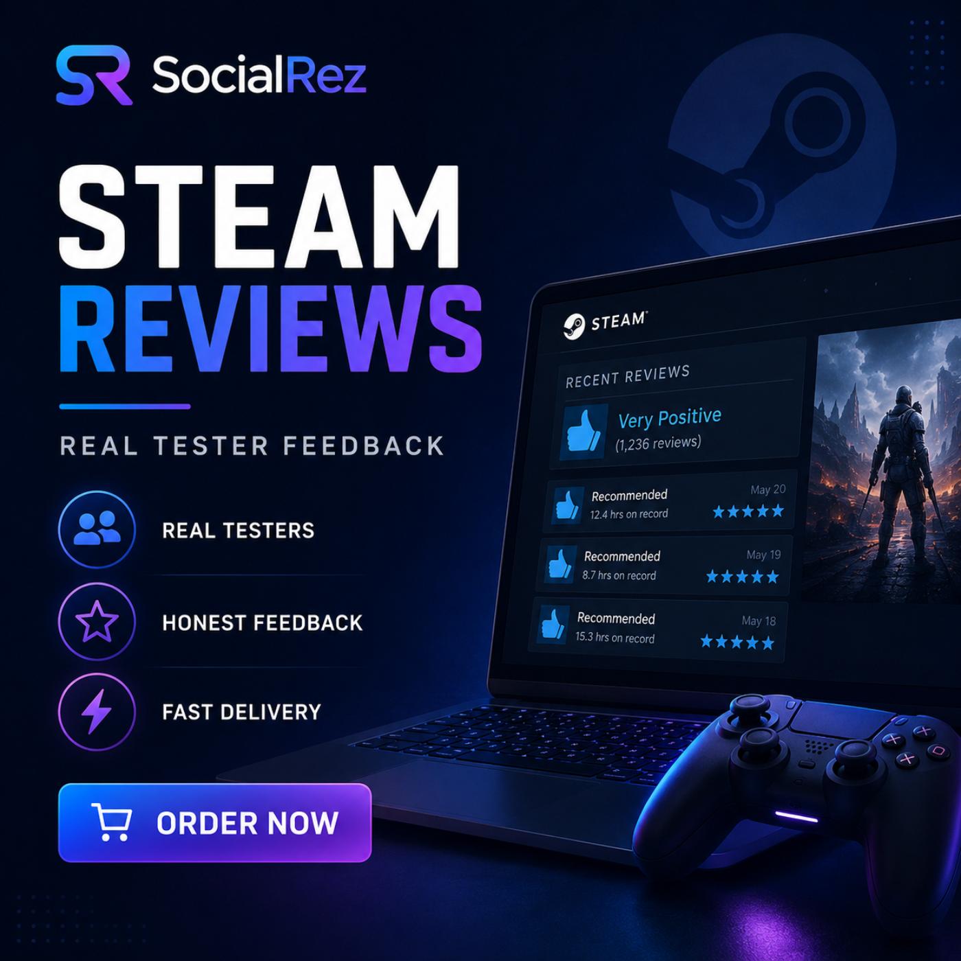 Buy Steam Reviews