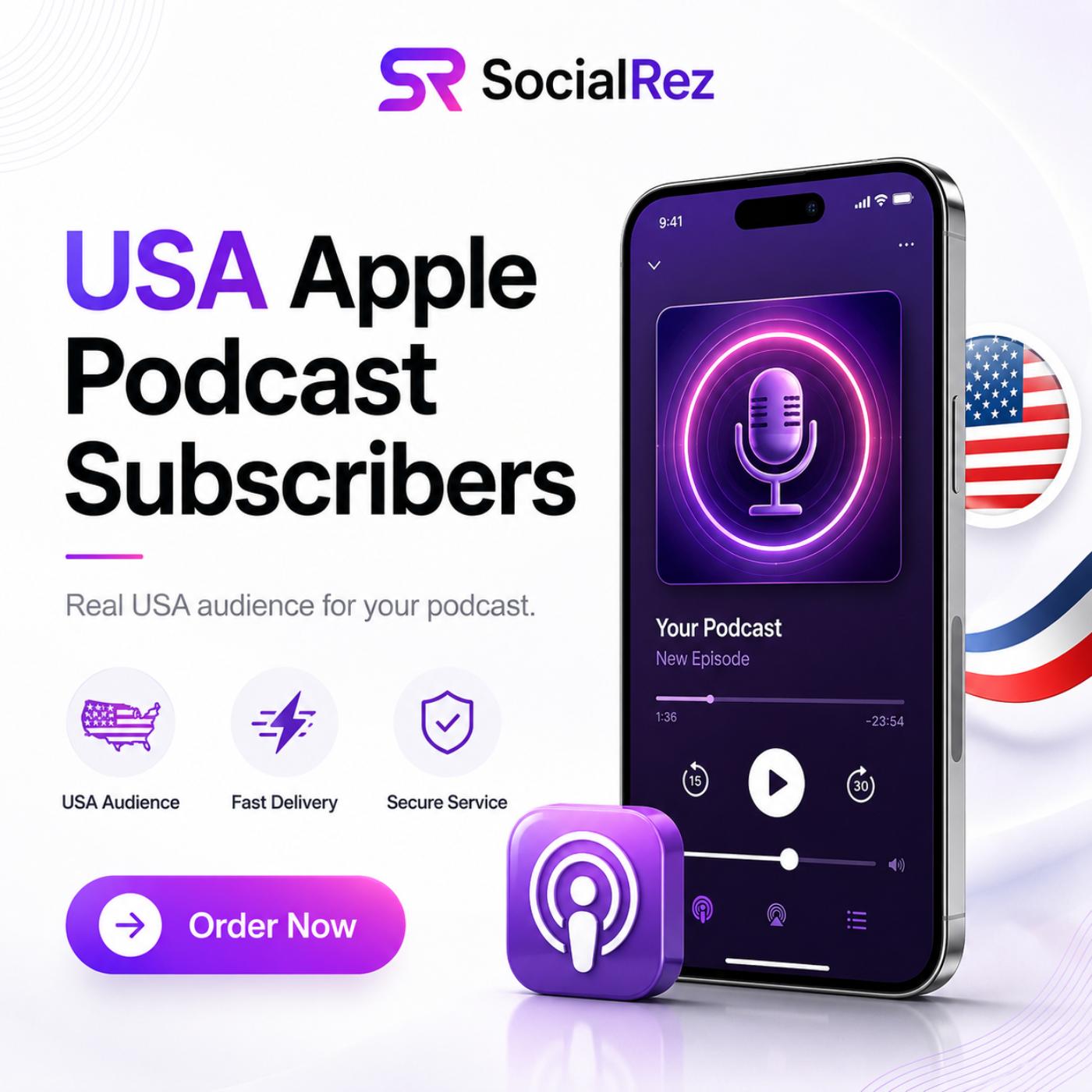 Buy USA Apple Podcast Subscribers