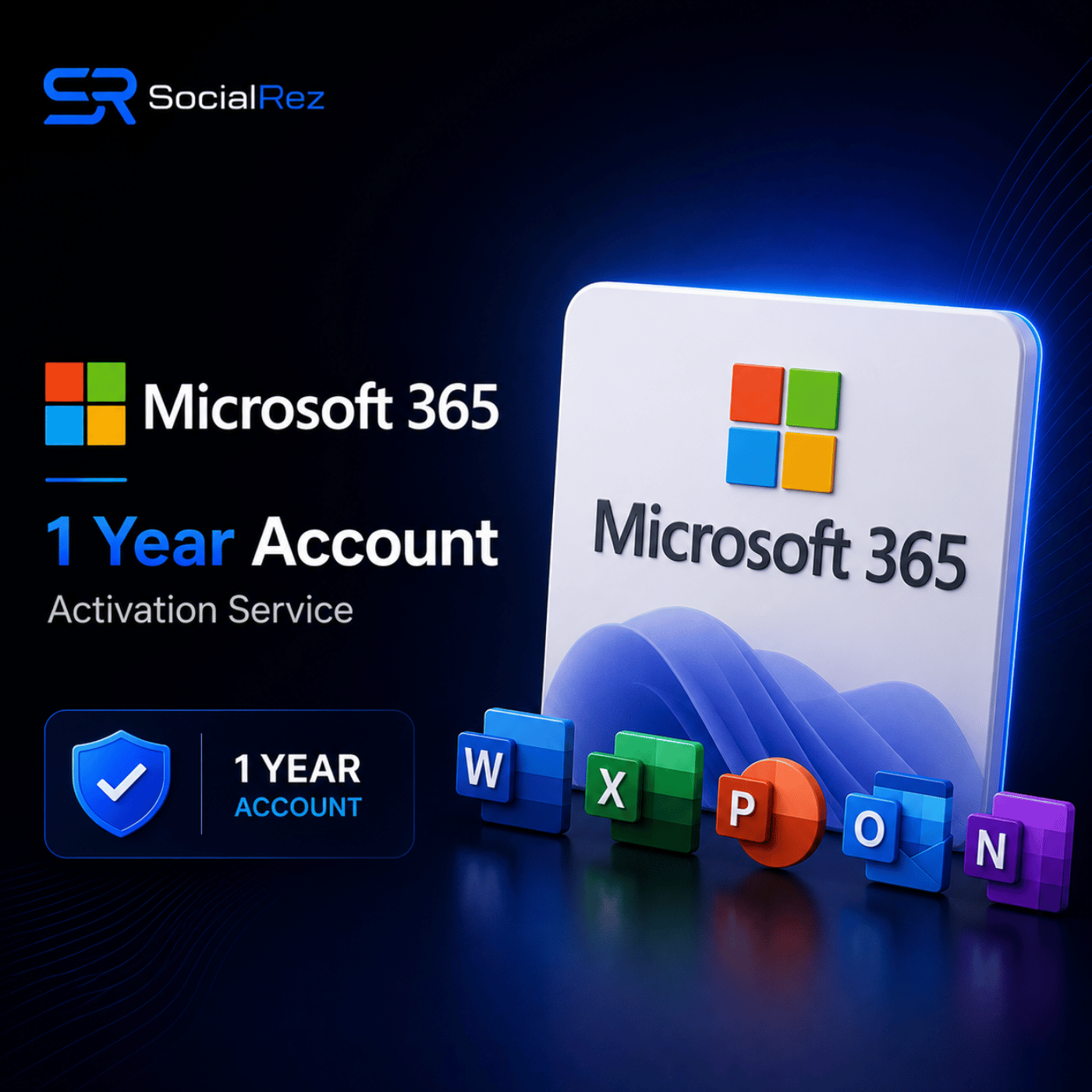 Microsoft 365 - 1 Year Account Activation