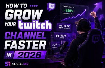 How to Grow Your Twitch Channel Faster in 2026 – SocialRez How to Grow Your Twitch Channel Faster in 2026 - SocialRez