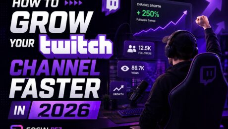 How to Grow Your Twitch Channel Faster in 2026 - SocialRez