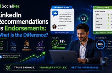 LinkedIn recommendations vs endorsements LinkedIn recommendations vs endorsements